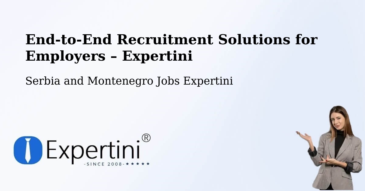 Recruitment Solutions for Employers – Shilo - Shilo, Serbia and Montenegro Jobs Expertini