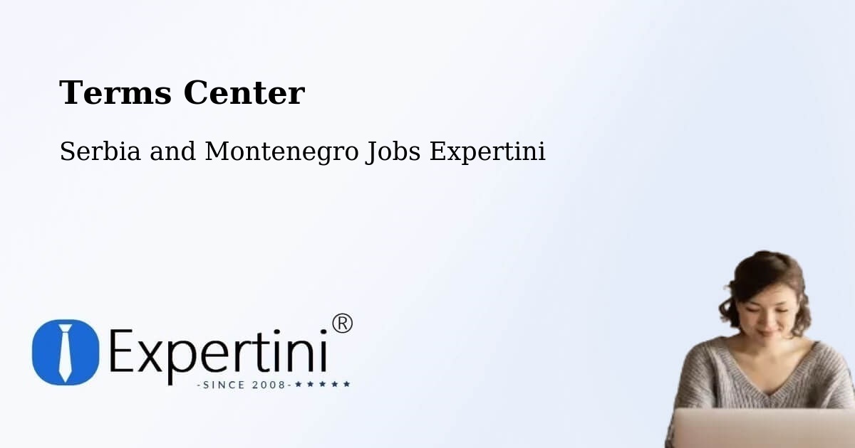 Terms of Service – Shilo - Serbia and Montenegro Jobs Expertini